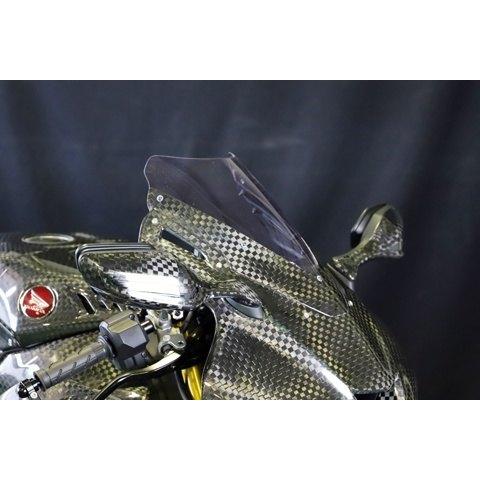 A-TECH エーテック エアロスクリーン スクリーンカラー：ライトスモーク / 本体素材：DCK ドライカーボンケブラー CBR1000RR-R HONDA ホンダ スクリーン 外装_2