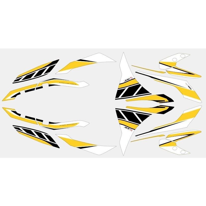 MDF エムディーエフ グラフィックキット タイプ：コンプリートセット(車両１台分のフルセット) X FORCE YAMAHA ヤマハ 外装 | MDF
