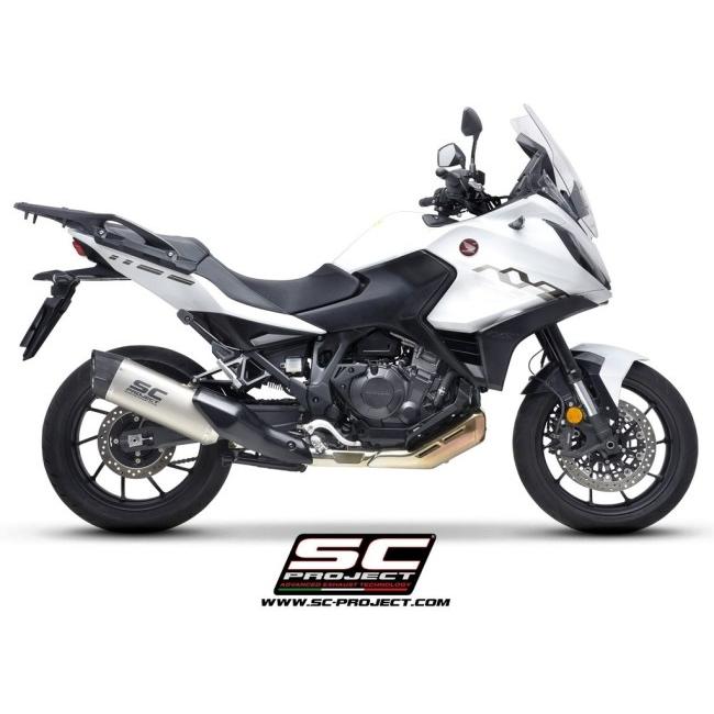 SC-PROJECT SCプロジェクト アドベンチャー スリップオンサイレンサー【公道走行可】 本体材質：マットブラック NT1100 HONDA ホンダ スリップオンマフラーの画像