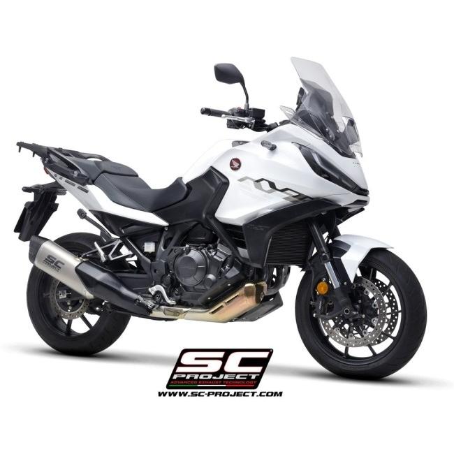 SC-PROJECT SCプロジェクト アドベンチャー スリップオンサイレンサー【公道走行可】 本体材質：マットブラック NT1100 HONDA ホンダ スリップオンマフラーの画像