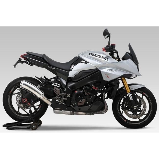 YOSHIMURA ヨシムラ スリップオン B-77 サイクロン 政府認証 KATANA SUZUKI スズキ｜webike02｜03