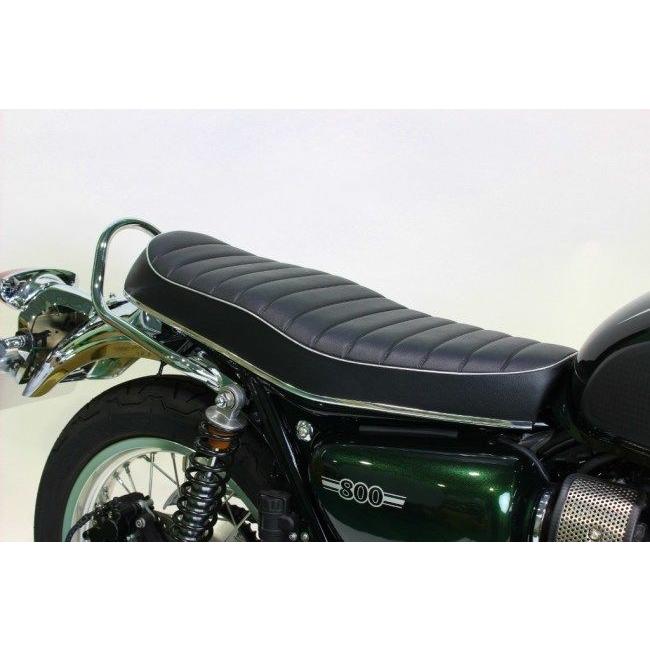 POSH FAITH W1タイプシート【美品】W650 POSH Faith ポッシュ フェイス W1タイプシート カラー：シルバー