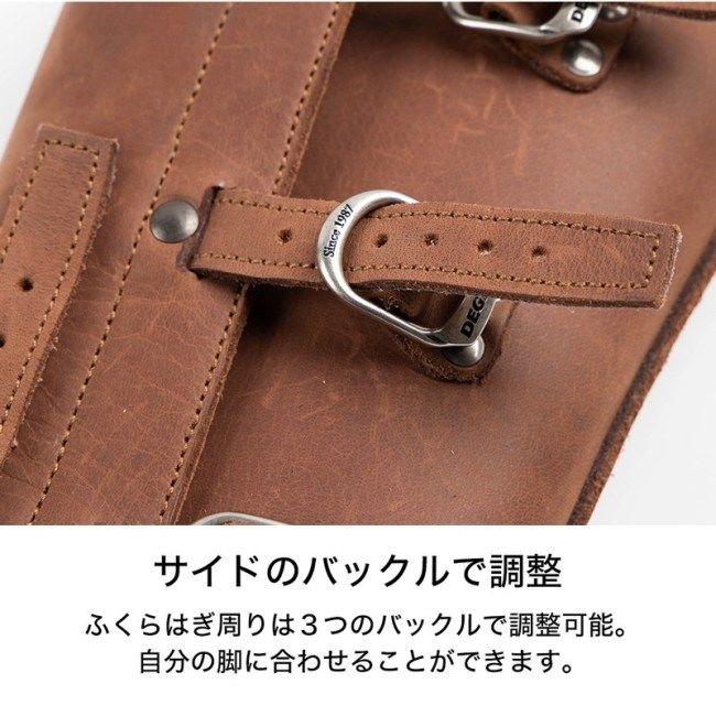 DEGNER（デグナー） レザーゲートル カラー：ブラウン その他シューズ