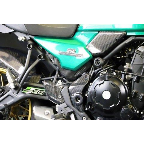A-TECH（エーテック） サイドインナーカバー 素材：TC 綾織カーボン
