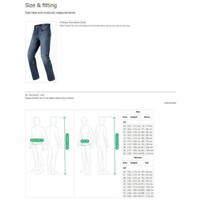 SPIDI スピーディー J-TRACKER TECH サイズ：33 デニムパンツ・ジーンズ・チノパンツ パンツ・ボトムス アパレル_4