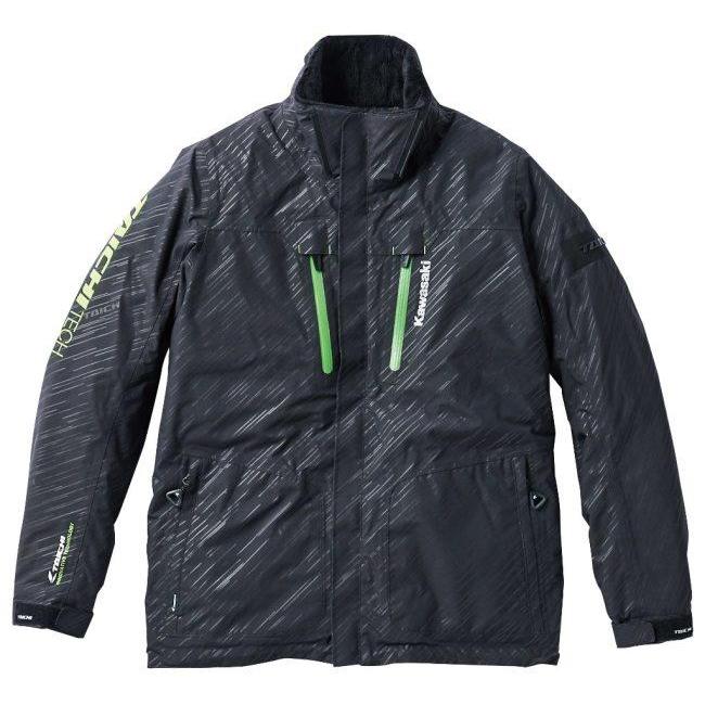 Kawasaki カワサキ カワサキ×RSタイチ モトレックウインターパーカー サイズ：M ウインタージャケット ジャケット アパレル | カワサキ | 01