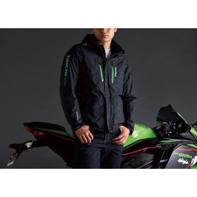 ★KawasakiカワサキモトレックウインターパーカーLサイズ未使用品★値下げ カワサキ（Kawasaki） カワサキ×RSタイチ モトレックウインター