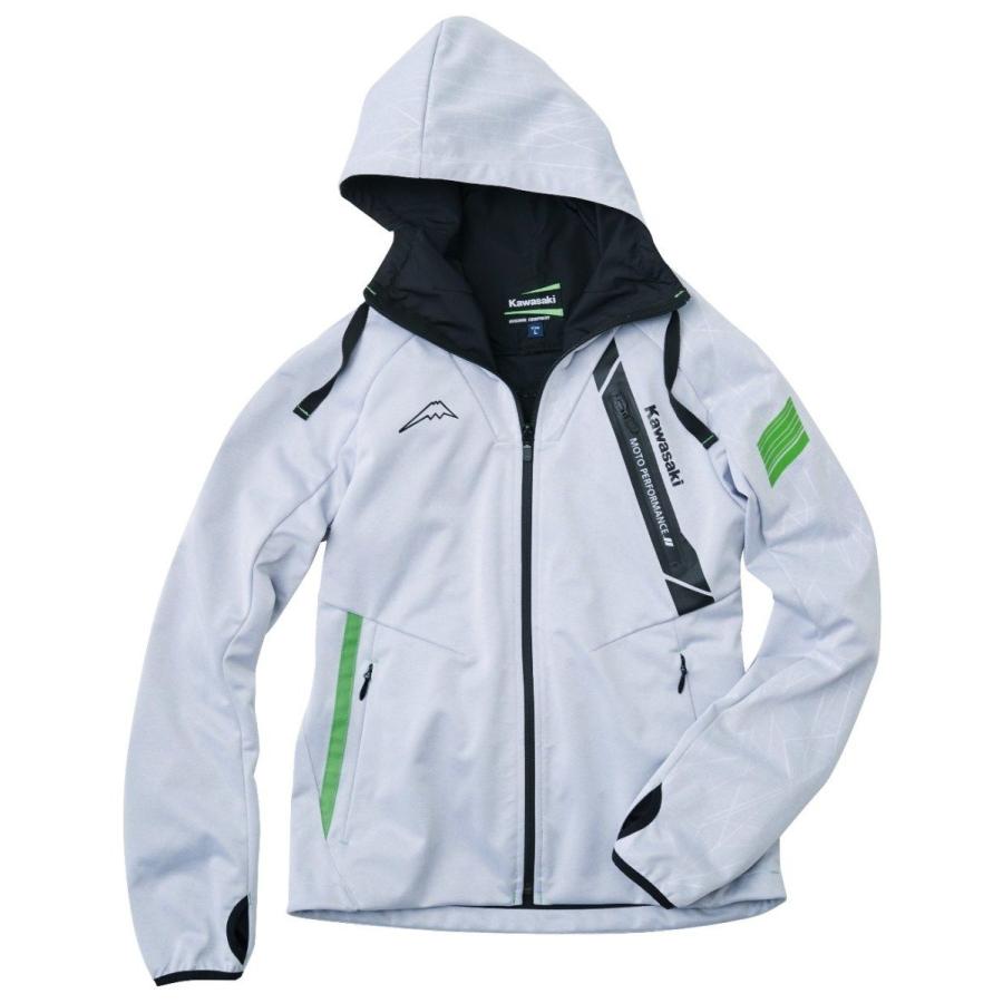 KAWASAKI カワサキ ミッドパーカー クシタニ　Lサイズ カワサキ Kawasaki カワサキ×クシタニ ミッドパーカー サイズ：L