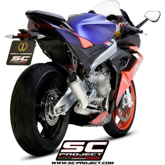 SC-PROJECT SCプロジェクト フルチタン フルエキゾーストシステム 2-1＆CR-T サイレンサー 本体材質：チタン RS 660 TUONO APRILIA アプリリア マフラー | SCーPROJECT | 01