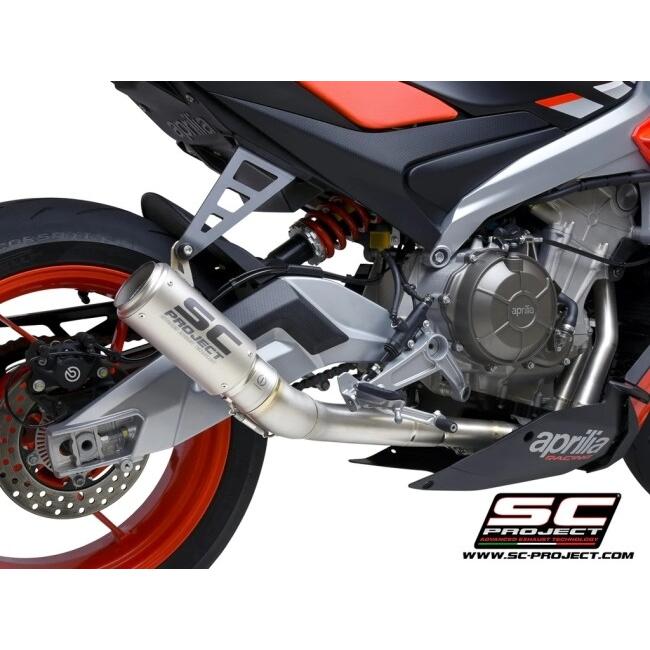 SC-PROJECT SCプロジェクト フルチタン フルエキゾーストシステム 2-1＆CR-T サイレンサー 本体材質：チタン RS 660 TUONO APRILIA アプリリア マフラー | SCーPROJECT | 07