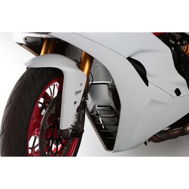 AELLA アエラ ラジエター・オイルクーラーガードセット カラー：ブラック (電解研磨・酸化発色処理) SuperSport 950 DUCATI ドゥカティ 冷却関連 エンジンの画像