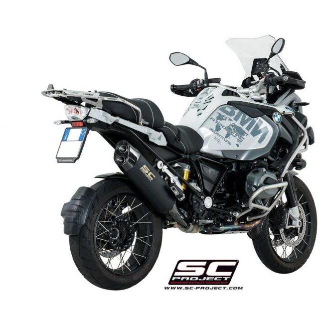 SC-PROJECT SCプロジェクト アドベンチャー スリップオンサイレンサー ブラックエディション R 1200 GS ADVENTURE BMW スリップオンマフラー マフラーの画像