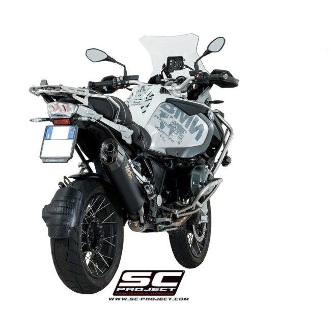 SC-PROJECT SCプロジェクト アドベンチャー スリップオンサイレンサー ブラックエディション R 1200 GS ADVENTURE BMW スリップオンマフラー マフラーの画像