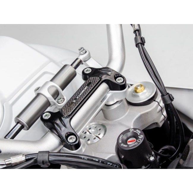 DUCABIKE (DBK) ドゥカバイク (ディービーケー) ハンドルバークランプ カラー：ブラック DESERTX DUCATI ドゥカティ ハンドル周辺パーツ ハンドル