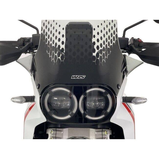 WRS ダブリューアールエス ウインドディフレクター カラー：スモーク DESERTX DUCATI ドゥカティ スクリーン 外装_3