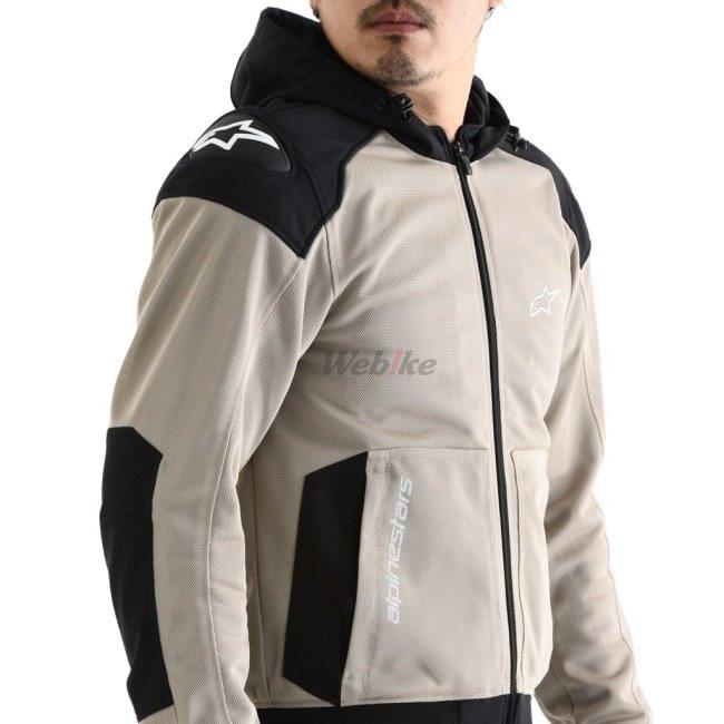alpinestars アルパインスターズ SEKTOR MESH v2 HOODIE ASIA [セクターメッシュブイツーフーディーアジア] サイズ：M メッシュジャケット ジャケット アパレルの画像