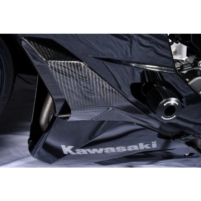 Kawasaki カワサキ ZX-25R用 カーボンインナーカバー 綾織艶あり Kawasaki カワサキ ZX-25R用 カーボンインナーカバー 綾織艶あり