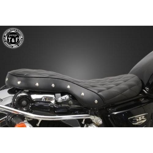 Garage T&F ガレージ スタッド付きダイヤシート(Face-3) SR400 YAMAHA ヤマハ シート シート関連 外装 | Garage T＆F | 02