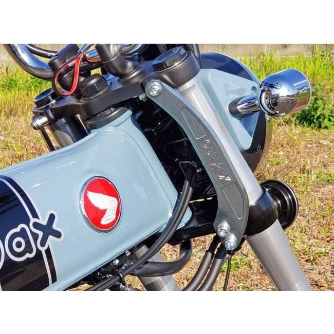 OUTEX アウテックス ステムスタビライザー カラー：アルマイトブラック ダックス125 HONDA ホンダ サスペンション 足回り | OUTEX | 01