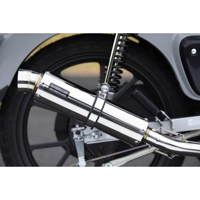 BEAMS ビームス R-EVOサイレンサー ダウンタイプ  政府認証 タイプ：ステンレスサイレンサー(重量：3.05kg【純正3.1kg】) クロスカブ110 HONDA ホンダ マフラー_4