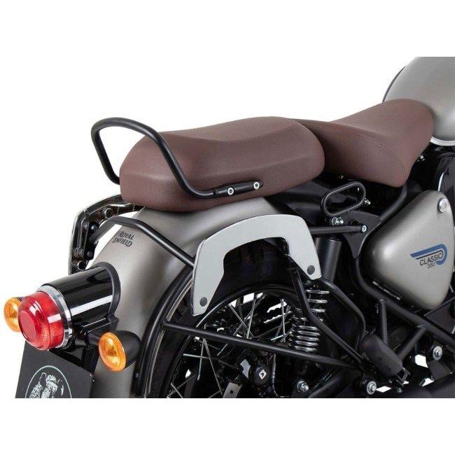 HEPCO＆BECKER ヘプコ＆ベッカー サイドソフトケースホルダー「C-Bow」 カラー：クローム Classic 350 ROYAL ENFIELD ロイヤルエンフィールド｜webike02｜02