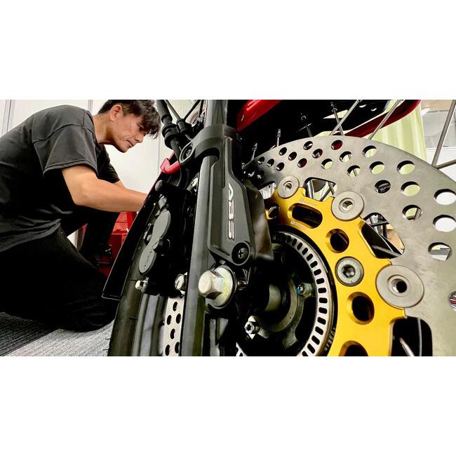 EVATEK エヴァテック フロントブレーキ260mmディスクキット カラー：ブラック CT125 ハンターカブ HONDA ホンダ ブレーキディスクローター ブレーキ | EVATEK | 03