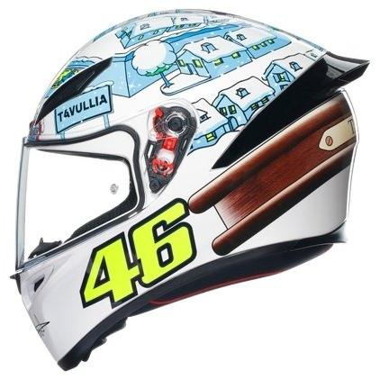 AGV エージーブイ K1 S JIST Asian Fit - ROSSI WINTER TEST 2017 ヘルメット サイズ：S(55-56cm)｜webike02｜02