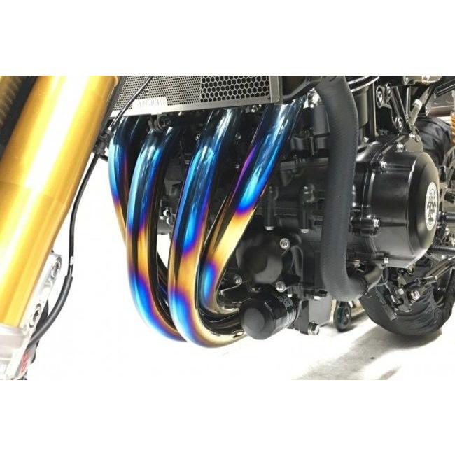 Kファクトリー CLR-R+ チタンフルエキ ラウンドサイレンサー Z900RS K-FACTORY ONLINE SHOP / CLR-R＋ チタンフルエキ ラウンド