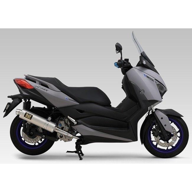 YOSHIMURA ヨシムラ 機械曲GP-MAGNUM115 サイクロン EXPORT SPEC 政府認証 カラー：チタンブルーカバー(STB)／STD6.9kg／重量：3.8kg XMAX YAMAHA ヤマハ
