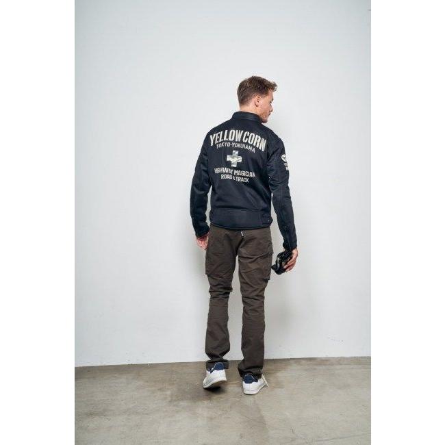 YELLOW CORN バイクジャケット Mサイズ YB-3110 YeLLOW CORN（イエローコーン） YB-3110 メッシュジャケット サイズ