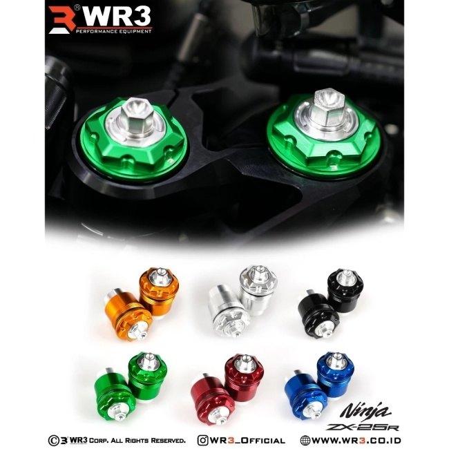 WR3 ダブルアールスリー Preload Adjuster カラー:ブルー ZX25R WR3 ダブルアールスリー Preload Adjuster カラー:ブルー ZX25R