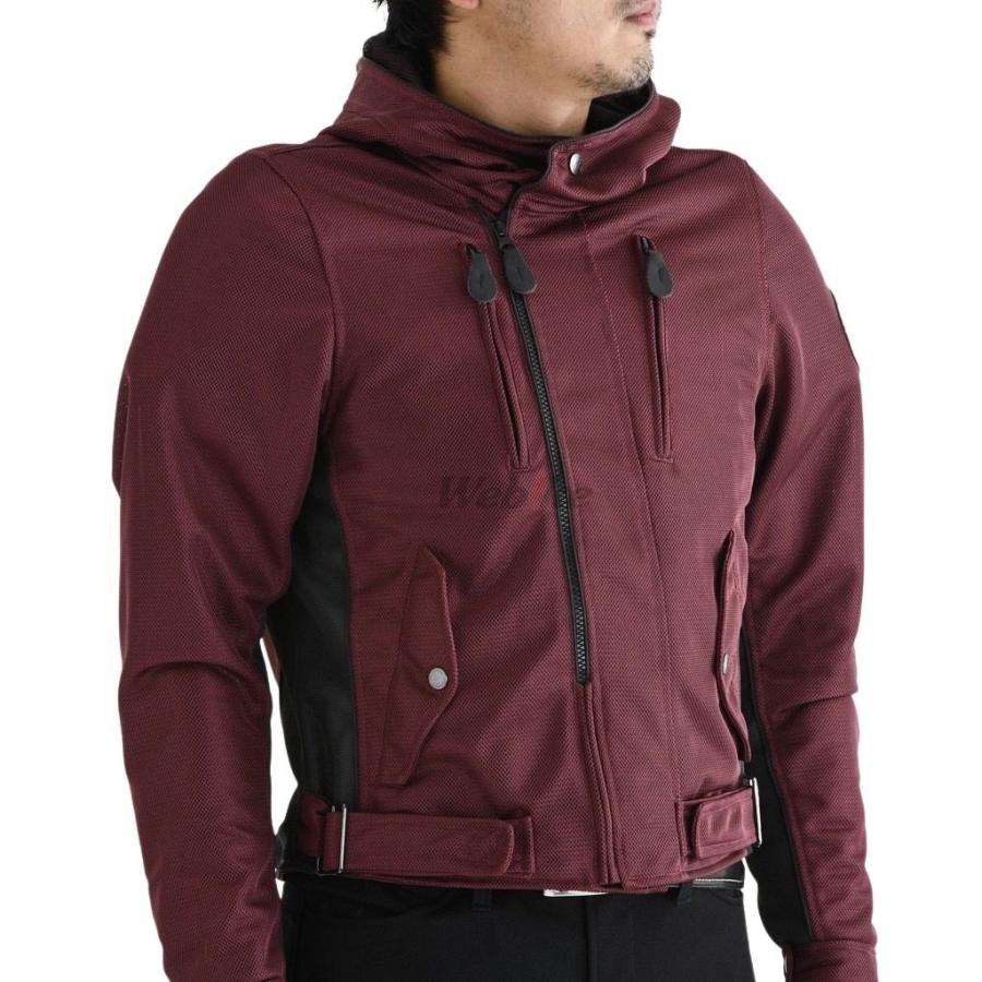 エースカフェロンドンメッシュW2 フーデッドジャケットMサイズ