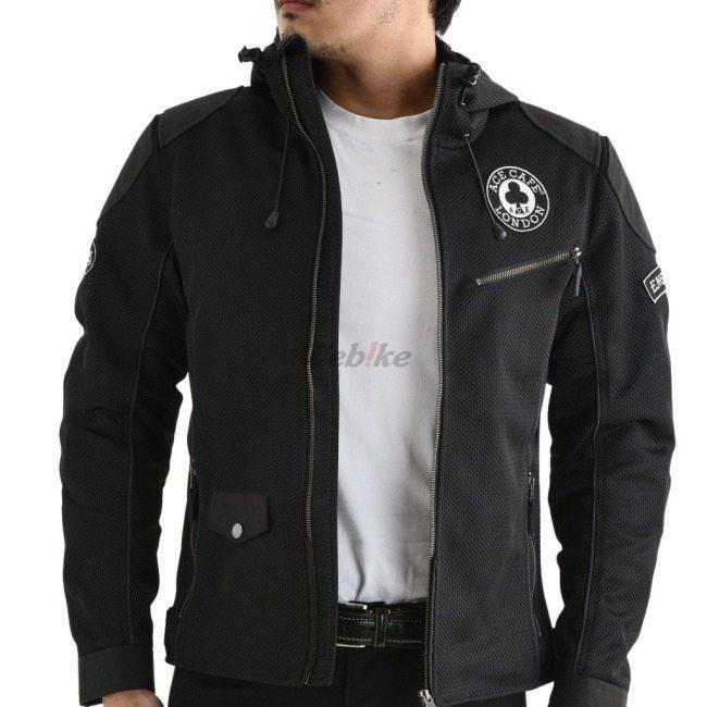 ACE CAFE LONDON（エースカフェロンドン） Hooded Ride Mesh Jacket