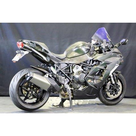 A-TECH エーテック リアブレーキタンクガード 素材：KDC 開繊ドライカーボン Ninja H2 SX SE SE＋ KAWASAKI カワサキ マスターシリンダーガード ブレーキの画像