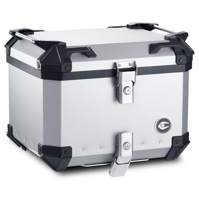 COOCASE（クーケース） Q1 アルミトップケース 45L カラー：シルバー