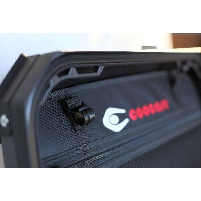 COOCASE クーケース Q3 アルミトップケース 65L カラー：ブラック HONDA ホンダ SUZUKI スズキ YAMAHA ヤマハ KAWASAKI カワサキ トップケース・テールボックス