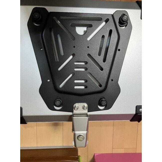 COOCASE クーケース Q3 アルミトップケース 65L カラー：ブラック HONDA ホンダ SUZUKI スズキ YAMAHA ヤマハ KAWASAKI カワサキ トップケース・テールボックス