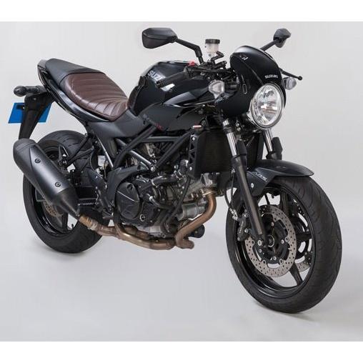 オートバイクバックミラー 黒色 -M10 ハンドルデュアルスポーツ小型ハーレー NAPOLEON TANAX タナックス ナポレオン リッジミラー タイプ：R（右側
