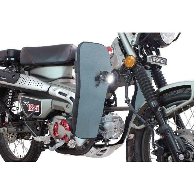 SP武川 SPタケガワ レッグバンパー＆シールドキット カラー：グレー CT125 HONDA ホンダ レッグバイザー・シールド 外装_3