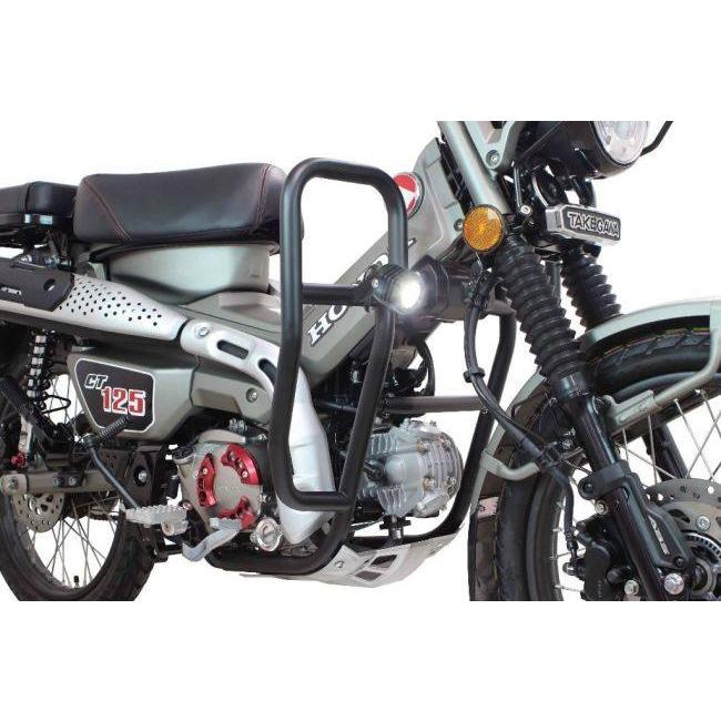 SP武川 SPタケガワ レッグバンパー＆シールドキット カラー：グレー CT125 HONDA ホンダ レッグバイザー・シールド 外装_6