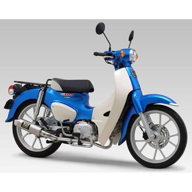 YOSHIMURA ヨシムラ 機械曲 GP-MAGNUMサイクロン TYPE-DOWN EXPORT SPEC 政府認証 タイプ：SSF (サテンフィニッシュカバー)重量3.5kg Cross Cub110 Super_5