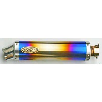 OUTEX アウテックス マフラー チタングラデーション OUTEX（アウテックス） OUTEXマフラー サイレンサー素材：チタン