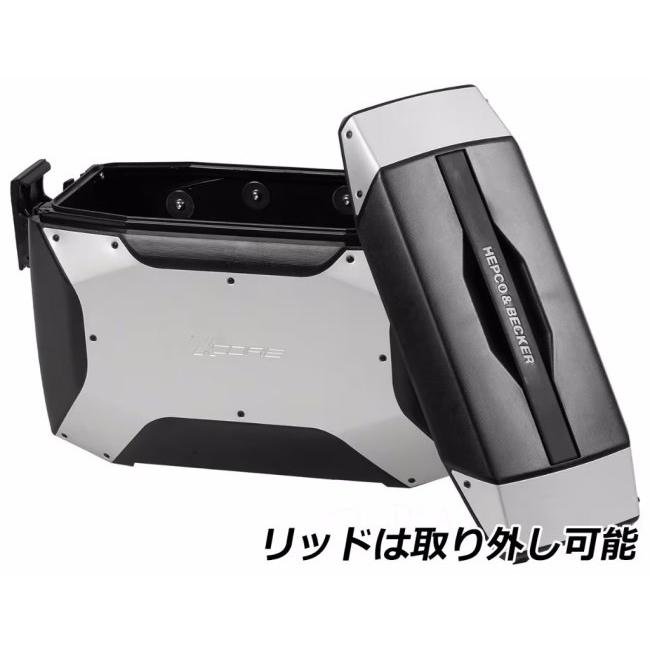 新入荷 HEPCO＆BECKER ヘプコ＆ベッカー ハードサイドケース「Xcore／エックスコア」 タイプ：片側のみ 【UOI7058542730】(25694円)
