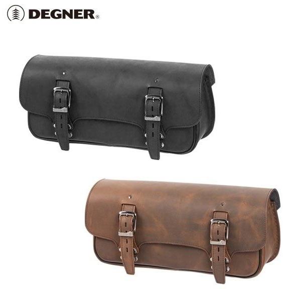 DEGNER デグナー マフラー側レザーサドルバッグ カラー：ブラック LOW RIDER S REBEL1100  HARLEY-DAVIDSON ハーレーダビッドソン HONDA ホンダ サイドバッグ | DEGNER