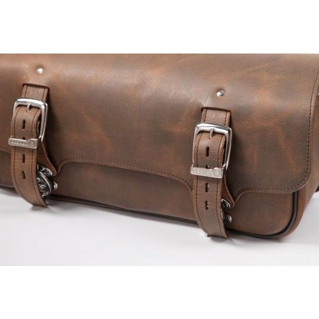 DEGNER デグナー マフラー側レザーサドルバッグ カラー：ブラック LOW RIDER S REBEL1100  HARLEY-DAVIDSON ハーレーダビッドソン HONDA ホンダ サイドバッグ | DEGNER | 03