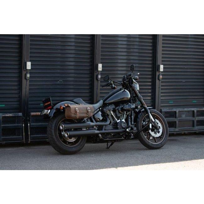 DEGNER デグナー マフラー側レザーサドルバッグ カラー：ブラウン LOW RIDER S REBEL1100  HARLEY-DAVIDSON ハーレーダビッドソン HONDA ホンダ サイドバッグ_16