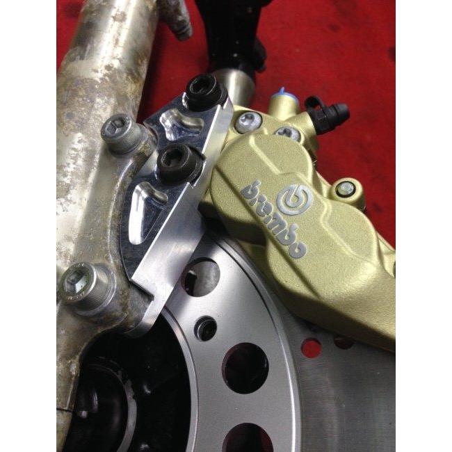 SPEED SHOP ITO スピードショップイトウ Z750FX2／3／GPサンスター300mm用ブレンボ40mmサポートキット カラー：ブラック Z750FX2 Z750FX3 Z750GP ブレーキ
