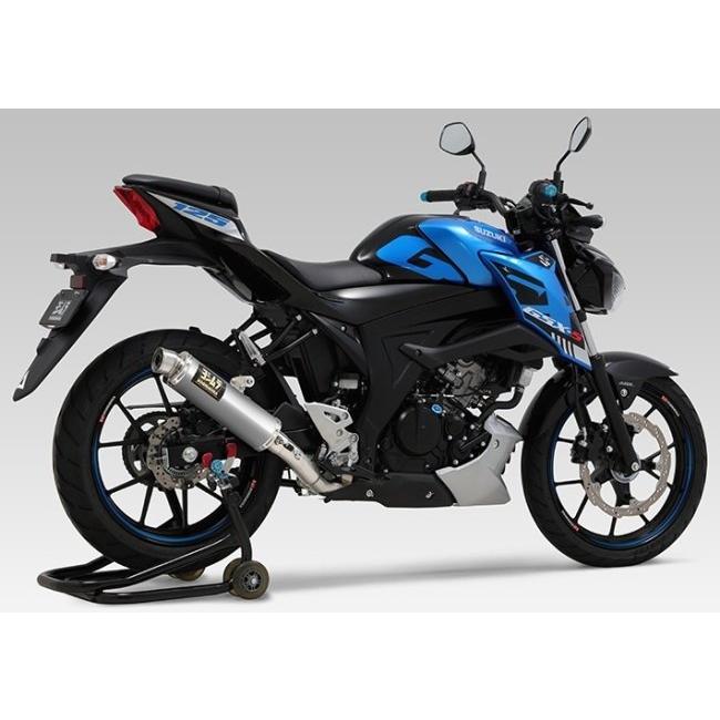 YOSHIMURA ヨシムラ 機械曲 GP-MAGNUMサイクロン EXPORT SPEC 政府認証 カラー：SS(ステンレスカバー) GSX-S125 GSX-R125｜webike02｜02