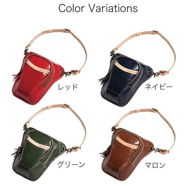 DEGNER（デグナー） レザーホルスターバッグ カラー：ネイビー