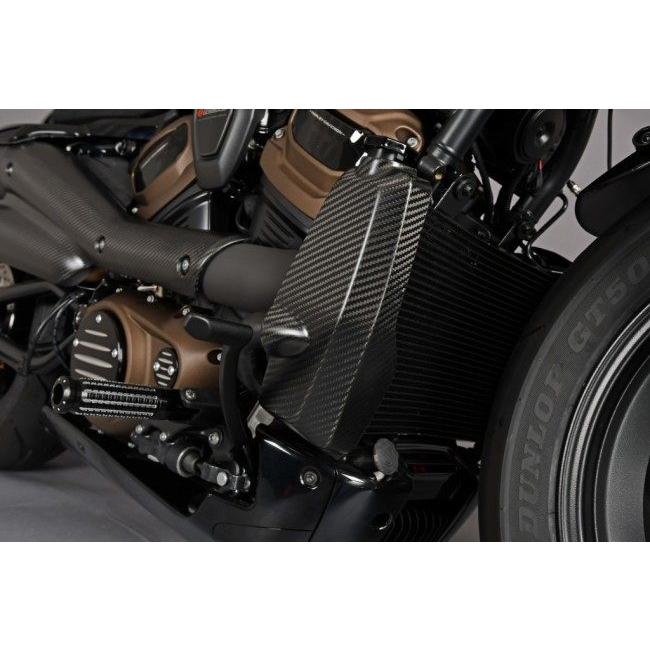 SPEEDRA スピードラ ラジエーターサイドカバー タイプ：綾織りカーボン(艶あり) RH1250S スポーツスターS HARLEY-DAVIDSON ハーレーダビッドソン ラジエーター_2